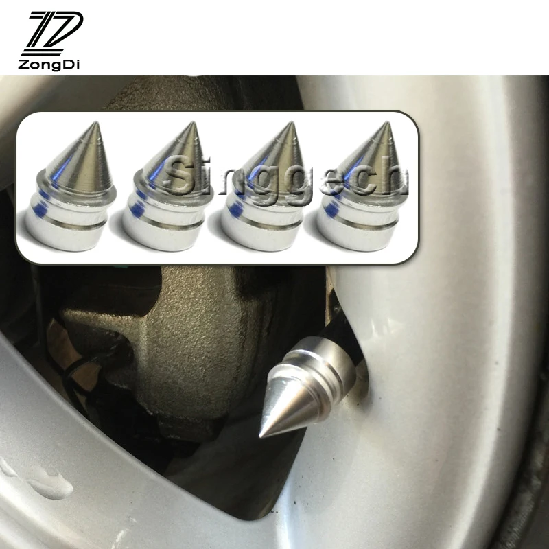 ZD 4 шт. колпачки для автомобильного клапана в форме башни Mini Cooper Volkswagen VW Polo Passat B6 B7