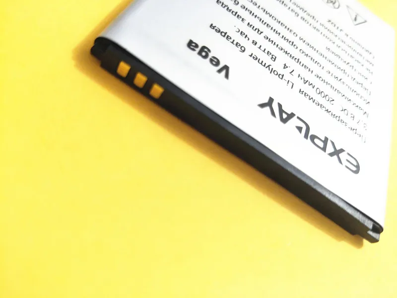 AZK Новая батарея для Explay Vega 2000 мАч литий ионная аккумуляторная телефона + шнур