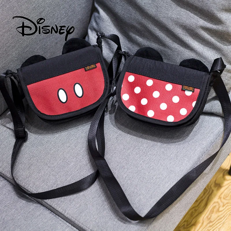 Disney детская Минни Микки для мальчиков и девочек курьерские Сумки Кошелек студент
