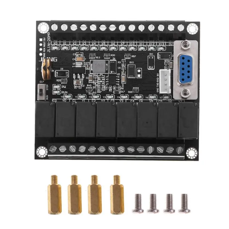 FX1N-20MR PLC программируемый модуль управления DC 24V регулятор, промышленная логическая плата управления, Прямая поставка