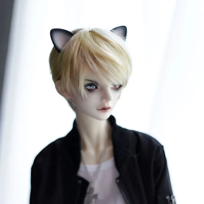 Allaosify Bjd парик SD кукла Красивая Золотая прямая 1/3 1/4 1/6 высокотемпературные куклы