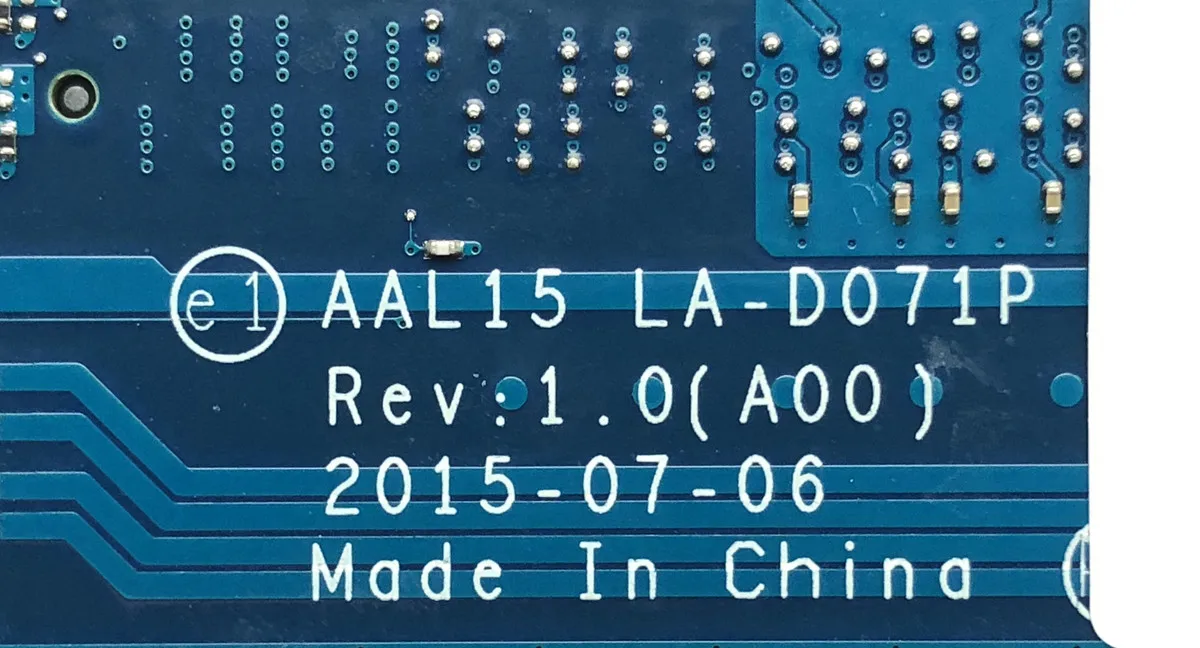 Высокое качество Мб PW46V 0PW46V CN-0PW46V для Dell Inspiron 15 5559 ноутбук материнская плата AAL15 LA-D071P SR2EV 3855U DDR3L тестирование