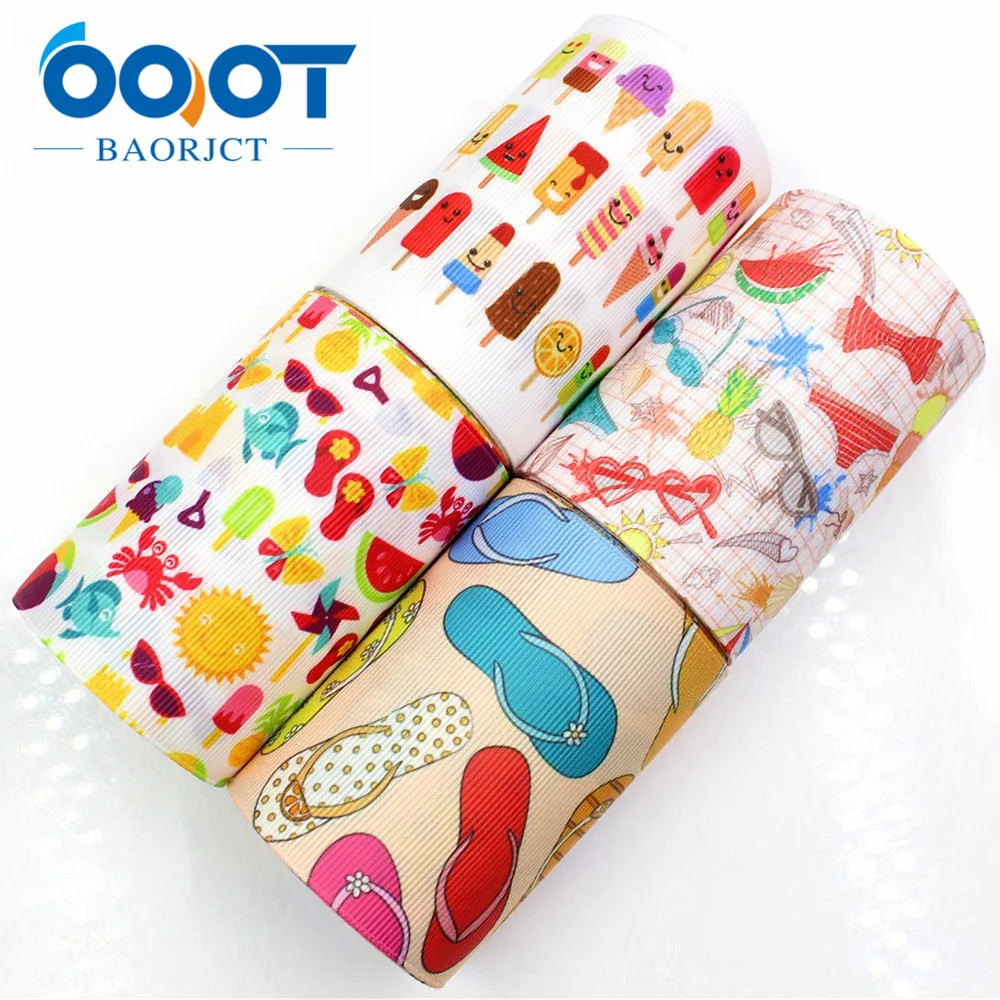OOOT BAORJCT 177252 3 '྇ мм мультяшная печатная корсажная лента DIY Ручная работа