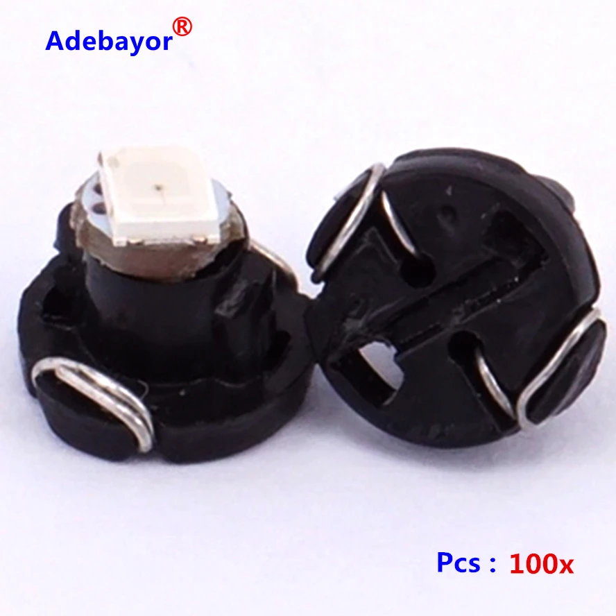 30 X T3 1210 SMD 3528 LED клиновидные датчики диаметр 8 мм Лампочка Авто инструмент лампа