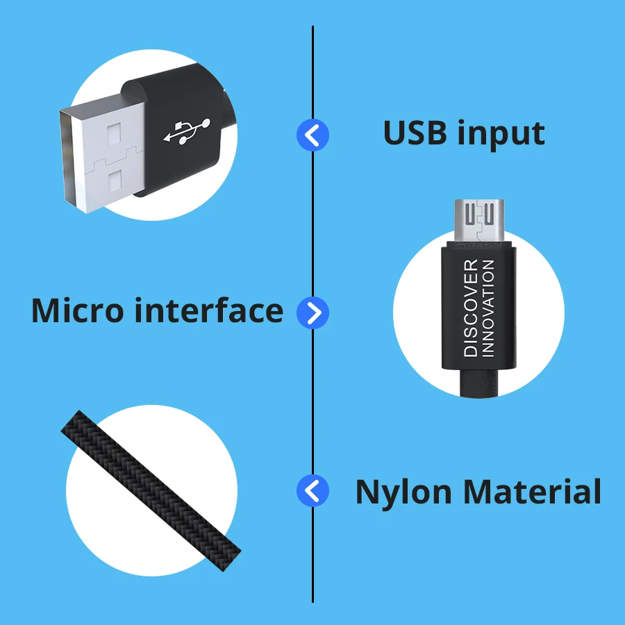 Кабель Nillkin Micro USB / Type C для зарядки и передачи данных USB-кабель Xiaomi Samsung Sony Huawei 100 см