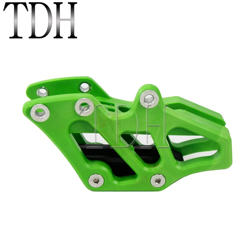 Грязи велосипед мотоцикл зеленый пластик цепи Guard Защита протектор для Kawasaki KX250F