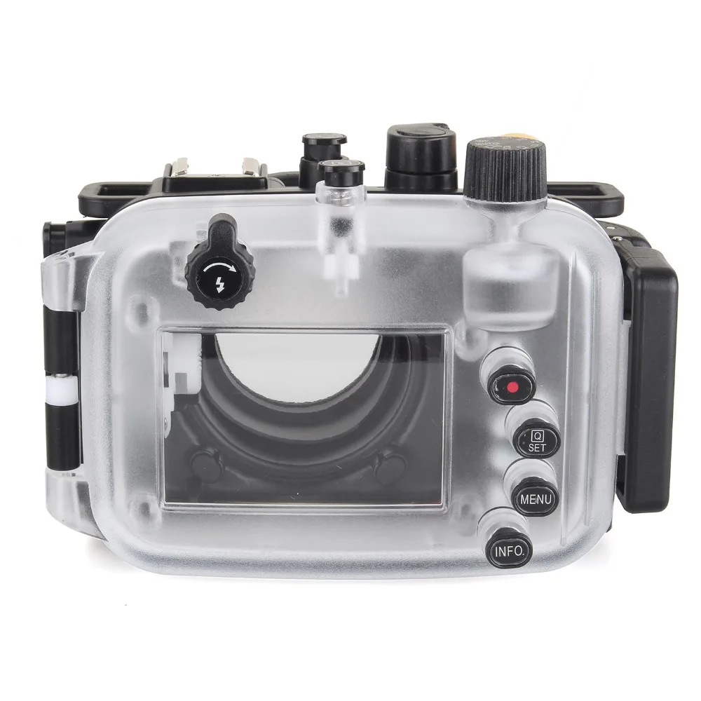 Чехол Meikon для подводной камеры дайвинга чехол объектива Canon G9X + 67 мм рыбий глаз