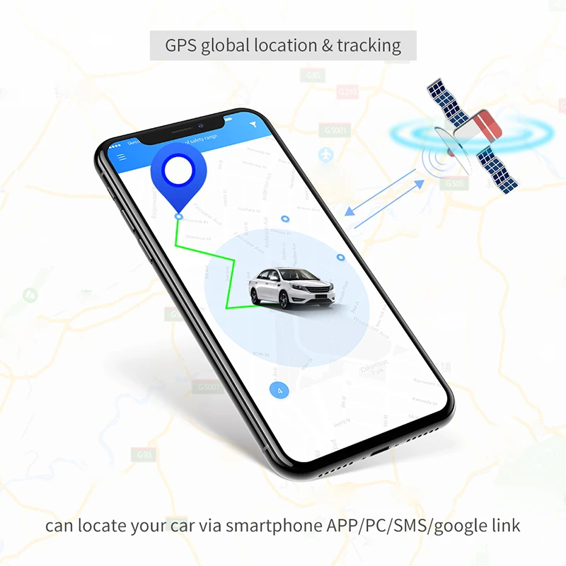EASYAGUARD gps трекер автомобильная сигнализация система блокировки приложения