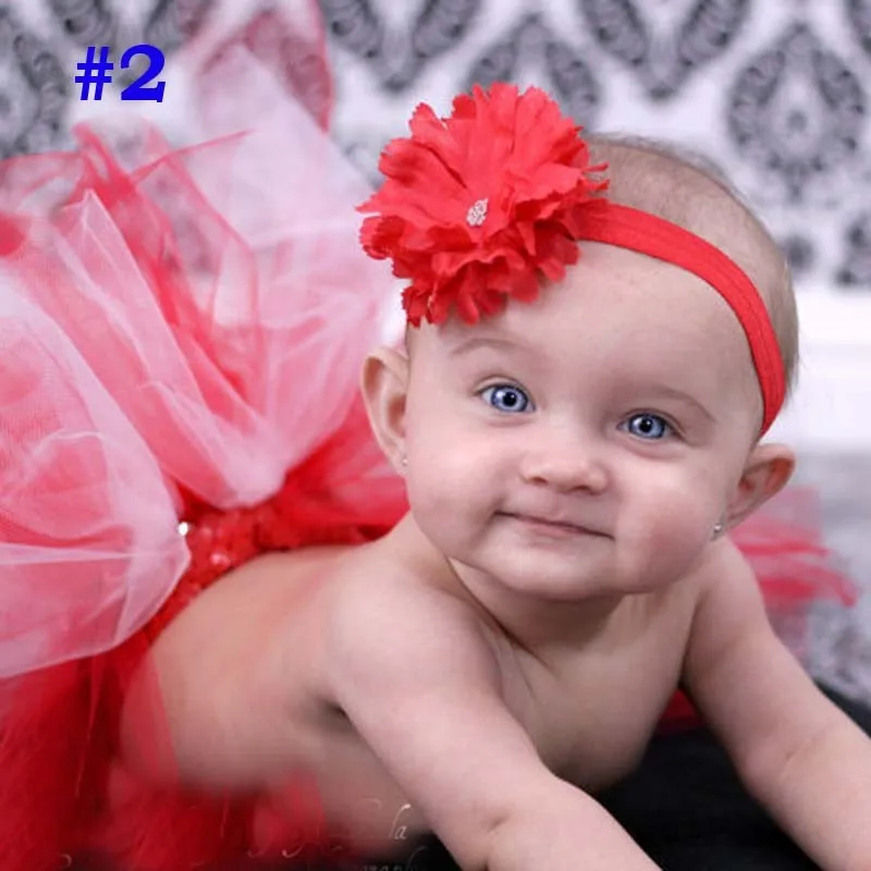 Новая юбка пачка для новорожденных 9 цветов повязка на голову с подходящими