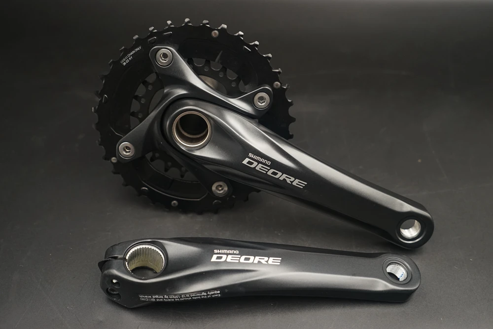 SHIMANO DEORE M610/M617/M627 черный 10 скоростей цепи шатун 2x10-скорость цепи колеса протектор для кривошипа 170 мм 175 мм