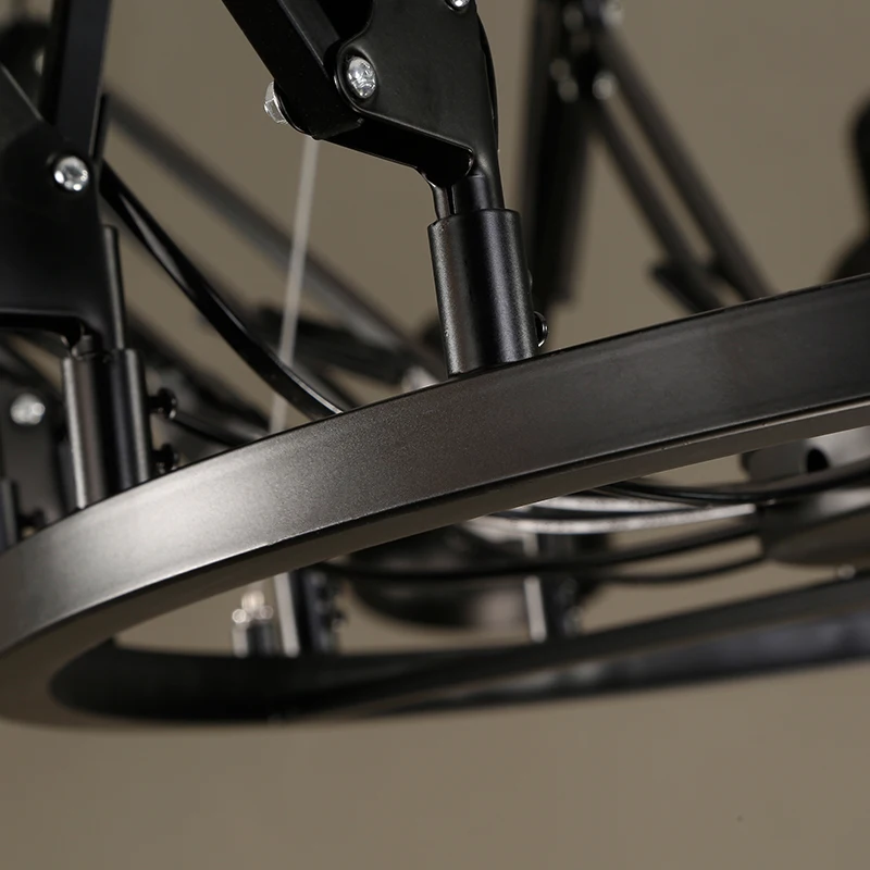 Винтажные подвесные лампы в стиле ретро черный и белый паук E27 G80 110 В переменного