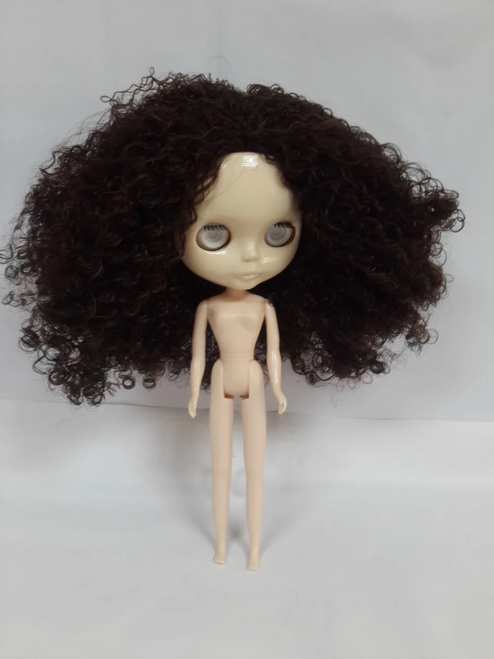 Без глазных чипов без макияжа кукла блайз|eye chips|make blythe dolldoll making |