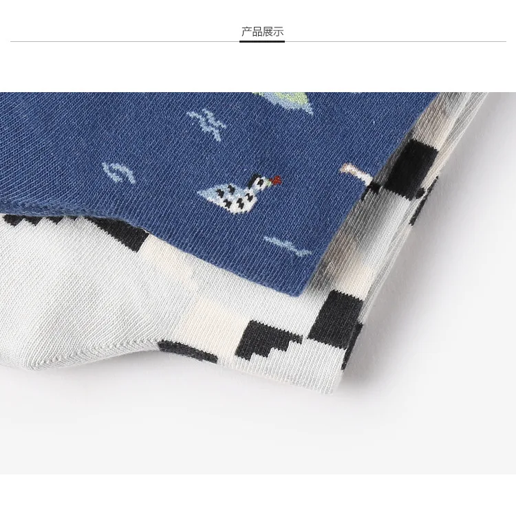 SP& CITY/Новинка года; забавные носки с рисунками животных из мультфильмов; Harajuku; Хип-хоп женские хлопковые короткие носки; милые мягкие дышащие крутые носки