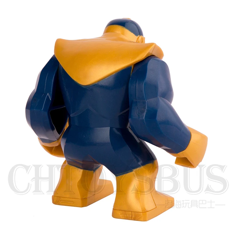 SingleSale The Thanos minifig MARVEL SUPER HEROES AVENJET SPACE MISSION Железный человек сборные Модели