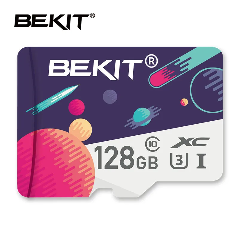 Карта памяти sd Bekit 32 Гб 64 128 ГБ 256 16 8 TF/sd флэш SDXC SDHC класс 10 накопитель для смартфона