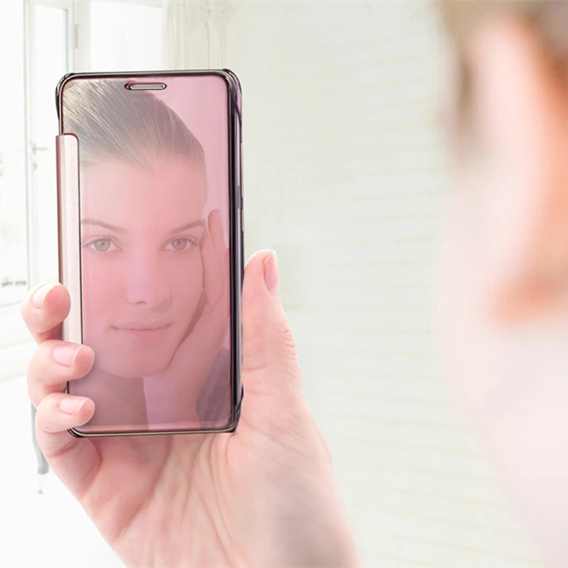 Умный флип-чехол Yojock для Samsung Galaxy S5 S6 S6edge + S7 Edge S8 S8plus Note 8 кожаный чехол | Мобильные