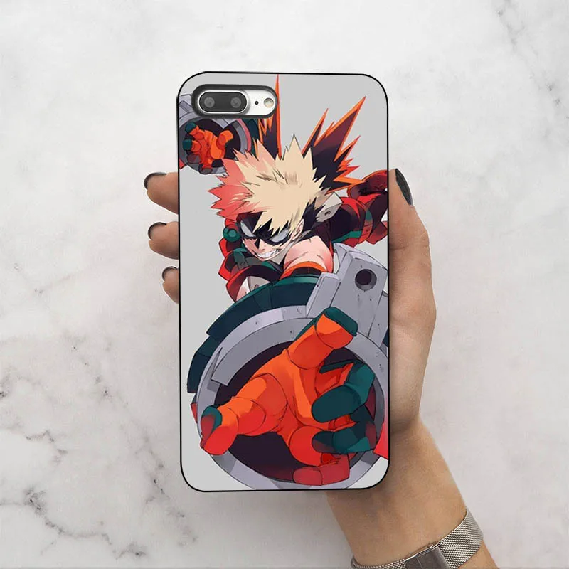 Мягкий чехол aiboduo моя геройская Академия для iphone X XSmax XS XR 8 8plus 7 7plus 6 6s 6plus 5