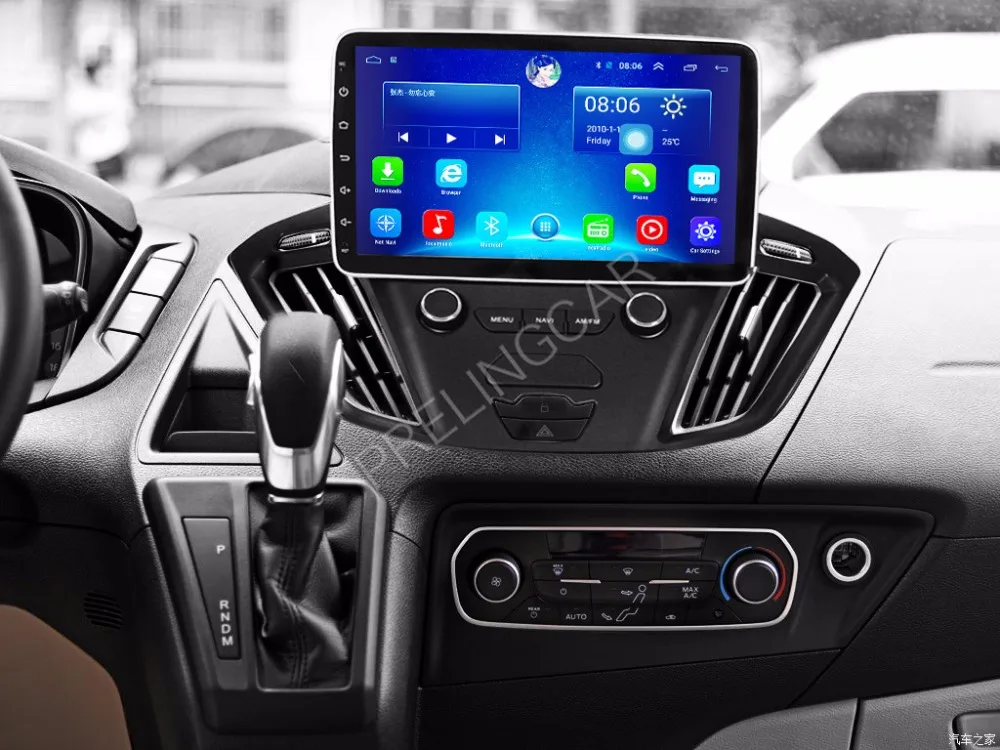 32G rom android автомобильный gps мультимедийный видео радио плеер в тире для Ford tourneo пользовательский автомобильный navigaton стерео