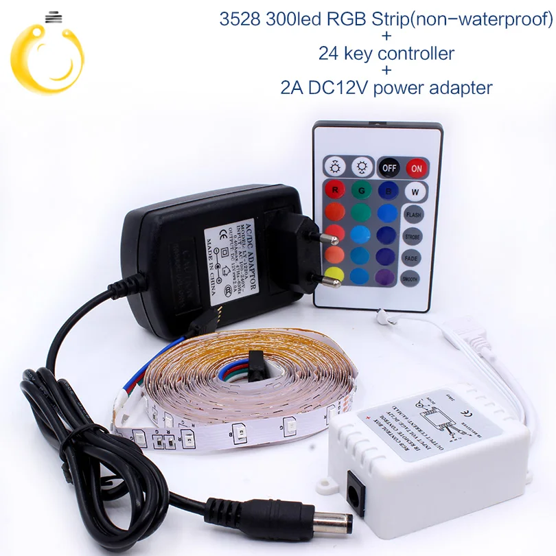 SMD RGB Светодиодная лента светильник 5050 2835 10 м 5 светодиодный rgb светодиоды Диодная