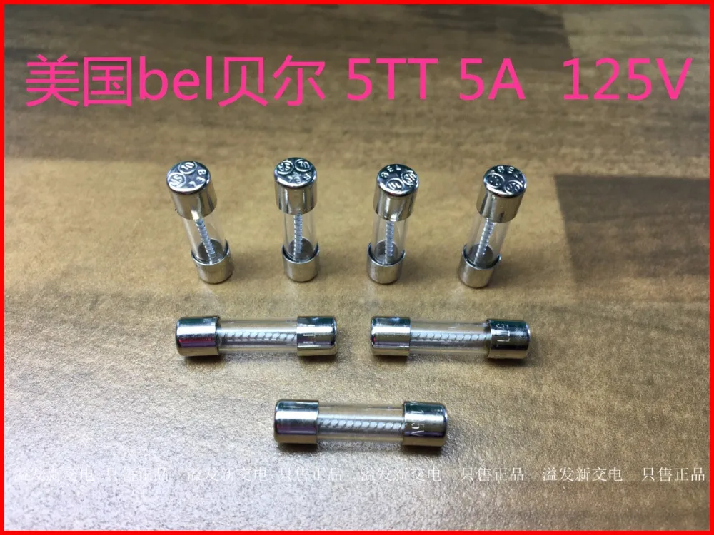 Оригинальный новый 100% 5MF 5A 125V безопасная труба 5X20 предохранитель | Обустройство
