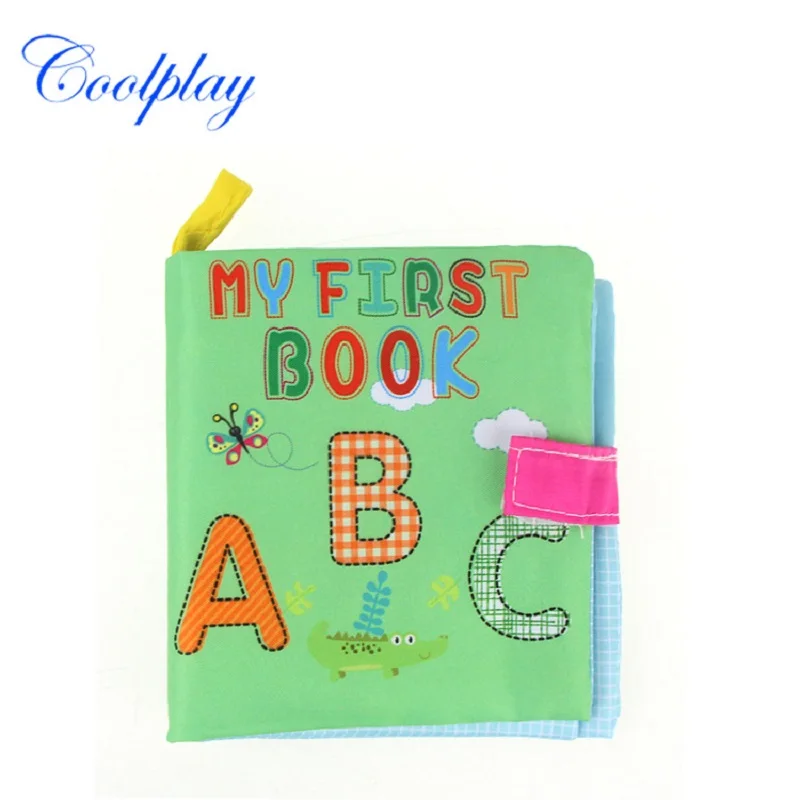 Coolplay 4 шт. Baby's First Non-Toxic Ткань Мягкая Книги Красочные Дети Предпочли | Игрушки и