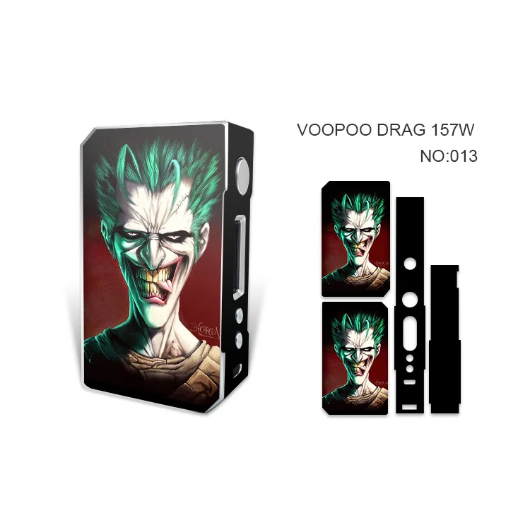 8 цветов наклеек s для Voopoo drag 157W Наклейка кожа|Сумки CD/DVD-плеера| |