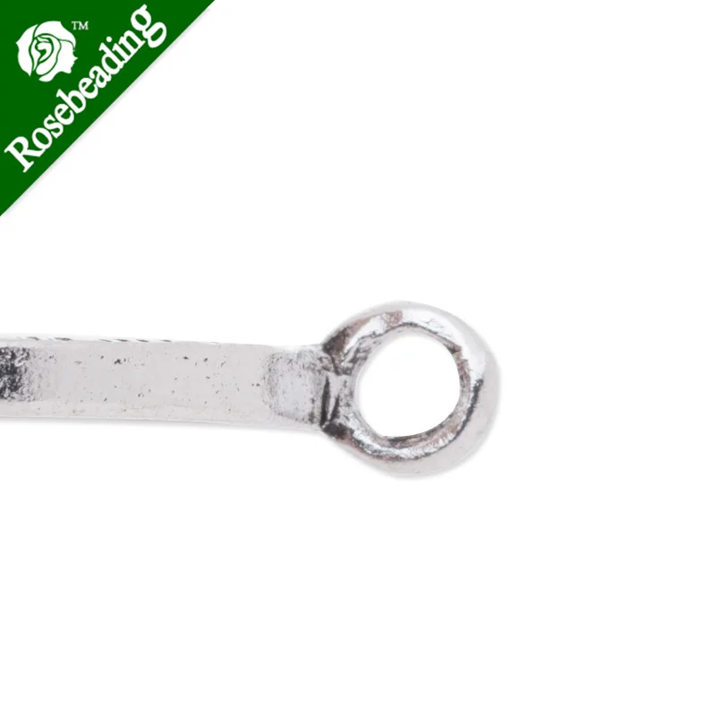 18 мм Античное посеребренное круглое основание из цинкового сплава оправа