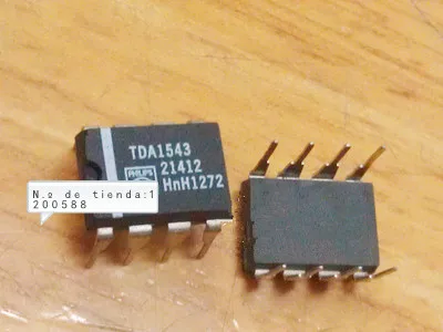 5 шт./лот TDA1543 1543 IC DIP-8 TDA1543A