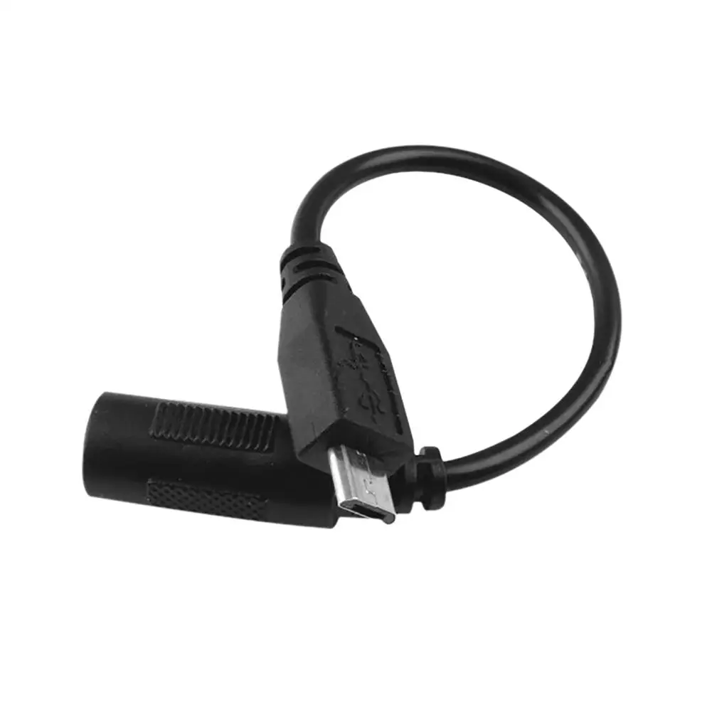 Штекер Micro USB 5 мм 2 1 адаптер для цилиндрического разъема постоянного тока разъем
