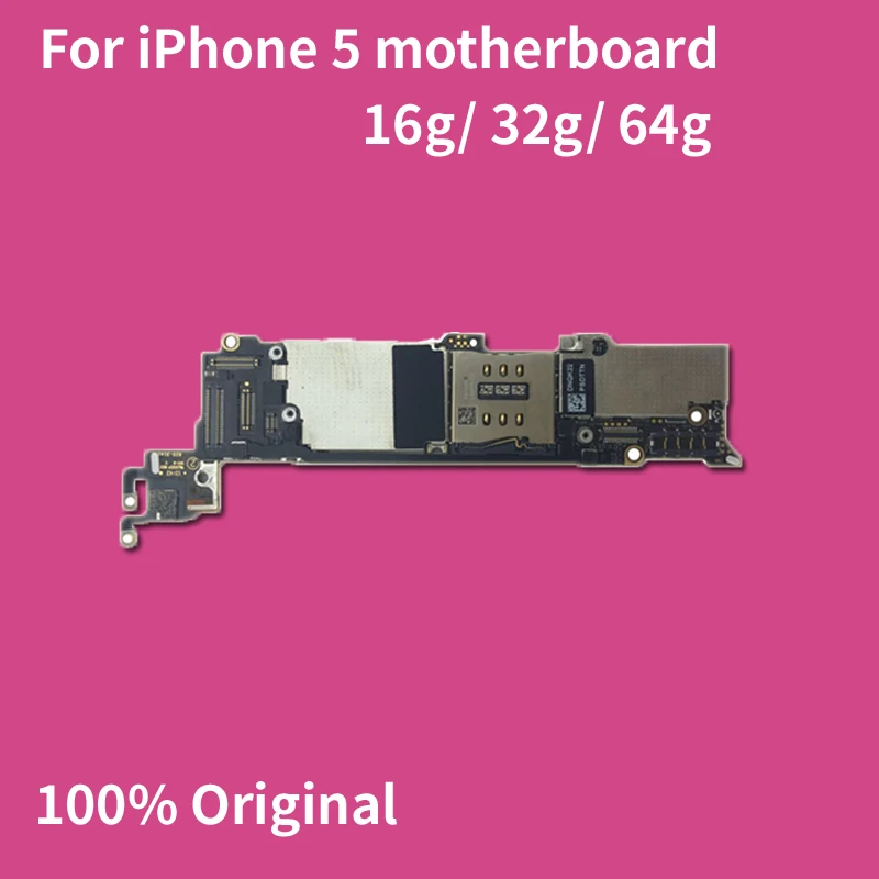 Материнская плата для iPhone 5 материнская 16 Гб/32 ГБ/64 Гб ROM оригинальная