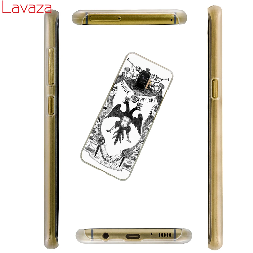 Жесткий чехол для телефона Lavaza с двусторонним изображением орла Samsung Galaxy A10 A30 A40 A50