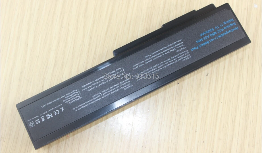 Дешевая L50V M50 M60JV A32-M50 N52DA N53 A33-M50 L062066 X4GJ X57 70-NYL3B1000Z 6 cell аккумуляторная батарея для