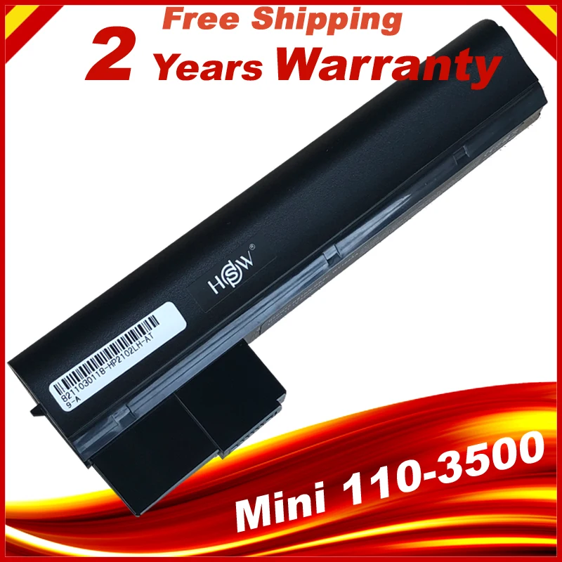Аккумулятор для ноутбука HP mini 210 2000 110 3500 3700 HSTNN CB1Y UB1Y XA18 DB1Y LB1Z LB1|Аккумуляторы