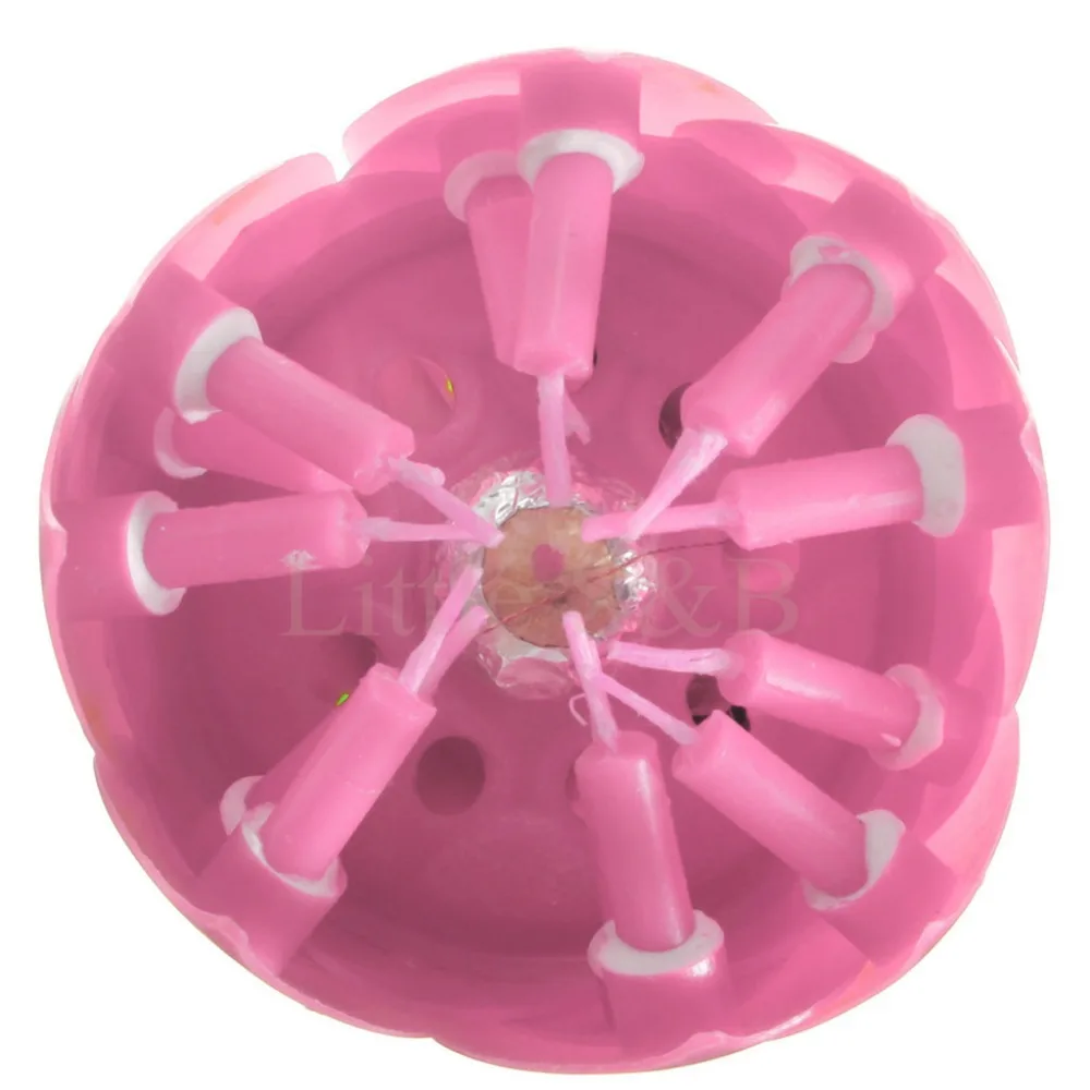 Музыкальные Цветок Лотоса Пламени С Днем Рождения Торт Партия Подарочные Огни