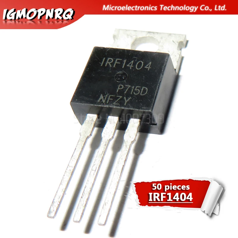 

50pcs IRF1404 IRF1405 IRF1407 IRF2807 IRF3710 LM317T IRF3205 hjxrhgal Transistor TO-220 TO220 IRF1404PBF IRF1405PBF IRF3205PBF