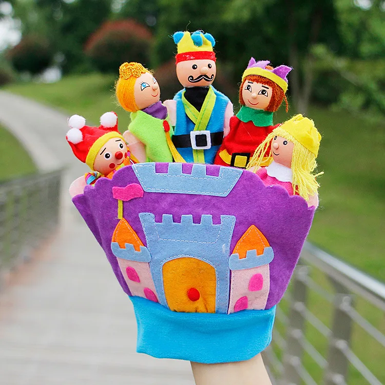 Новый семейный плюшевые перчатки лесных животных база данных Сказка princess prince