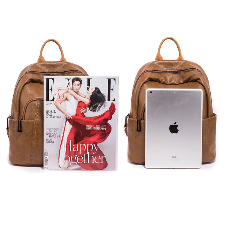 POMELOS женский рюкзак с мягкой спинкой из искусственной кожи сумки на заднюю панель