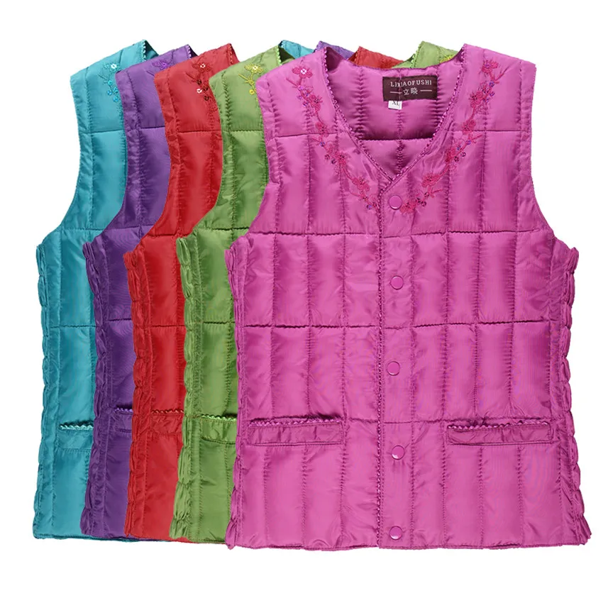 Новый осенний хлопковый жилет женский короткий без рукавов хлопковая куртка