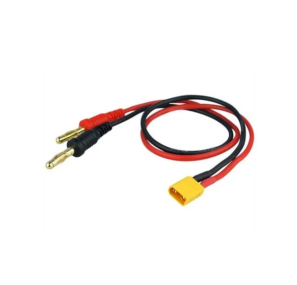 1 шт. зарядка аккумулятора RC XT30 до 4 0 мм банановый штекер 12AWG 20 см кабельный разъем