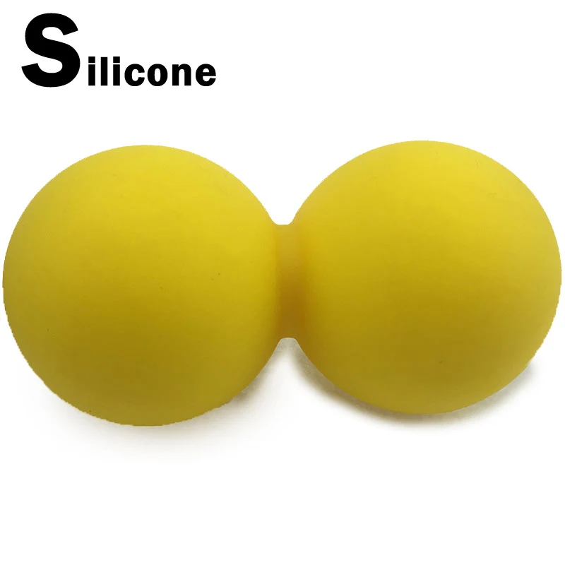 

Peanut Massage Ball Silicone Back Massage Ball Trigger Ponit Lacrosse Ball For Body Massage Fitness Exercise