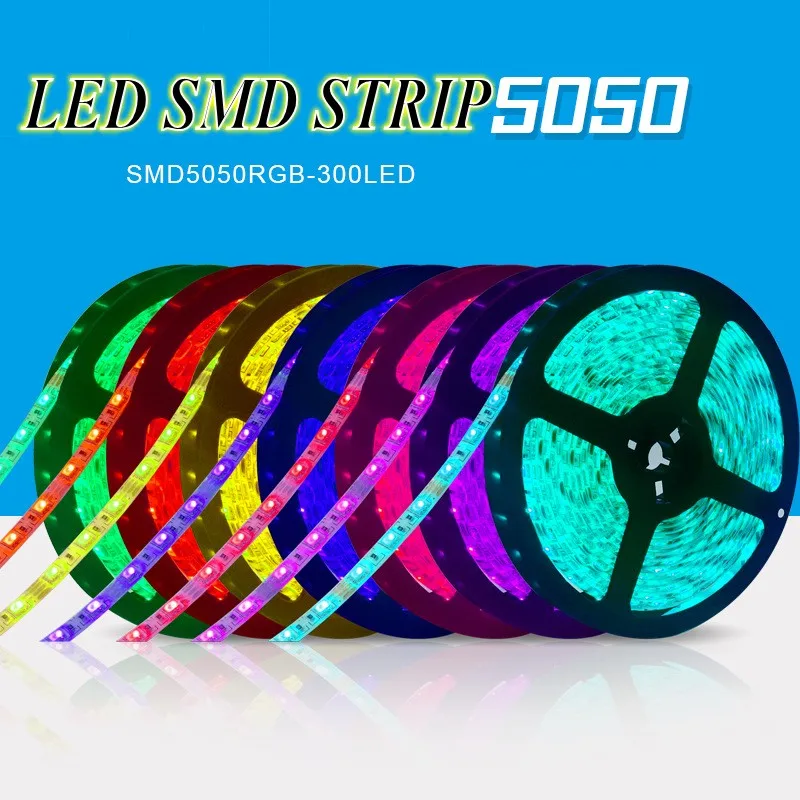 5 м/рулон Светодиодная лента 5050 Световой поток выше чем раньше 3528 5630 SMD 60