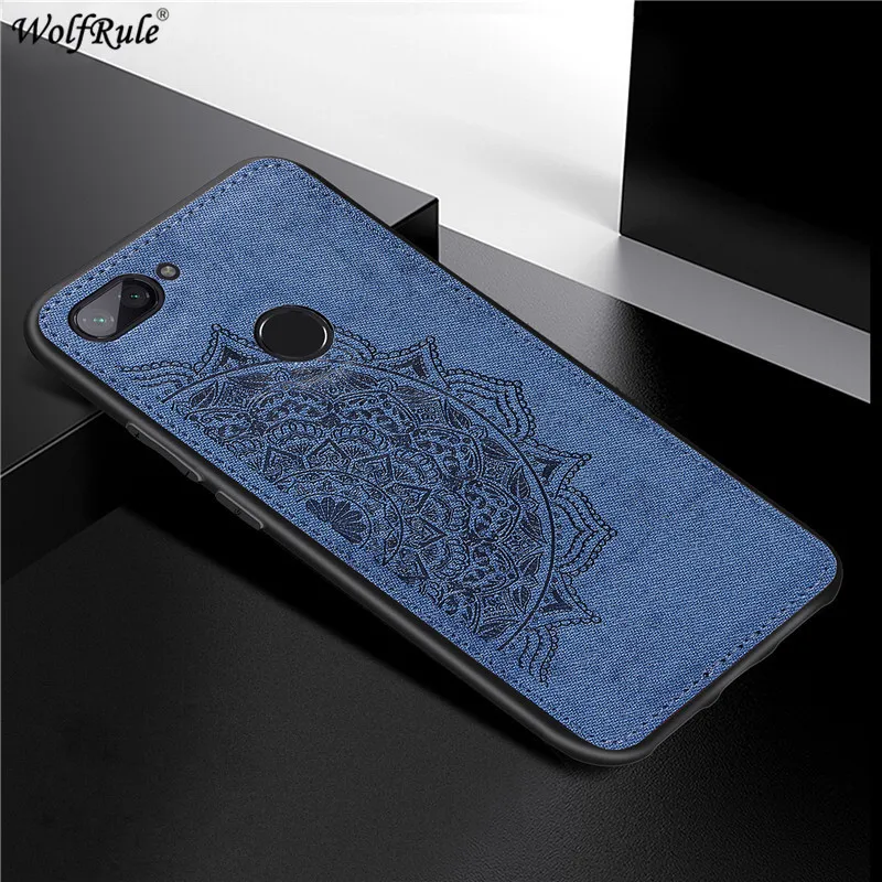 Для Xiaomi Mi 8 Lite чехол TPU рамка ткань бампер жесткие чехлы для телефонов Xiomi Youth 8X 6