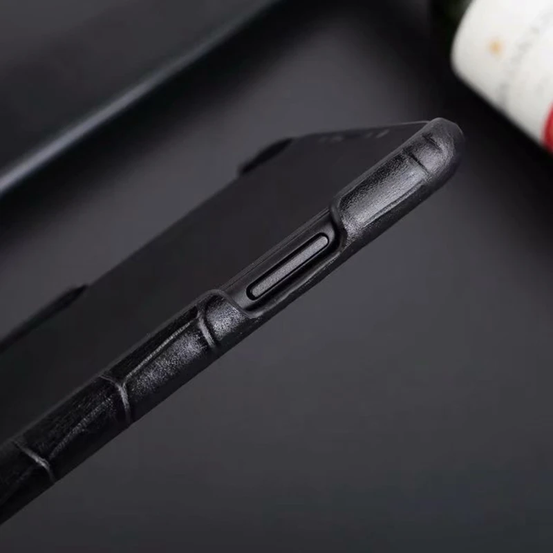 Чехол-накладка из натуральной кожи под крокодиловую кожу для iphone 7 8 чехол plus X |