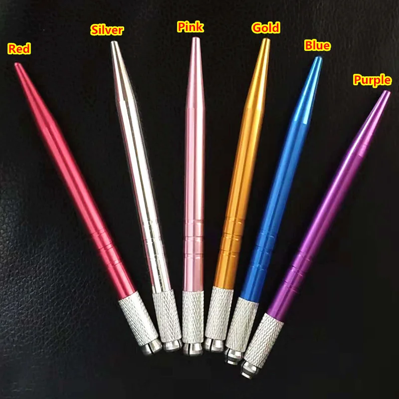 

Ручка для микроблейдинга, тату, Перманентный макияж для бровей, ручные инструменты, держатель для микроблейдинга, ручная ручка для татуиров...