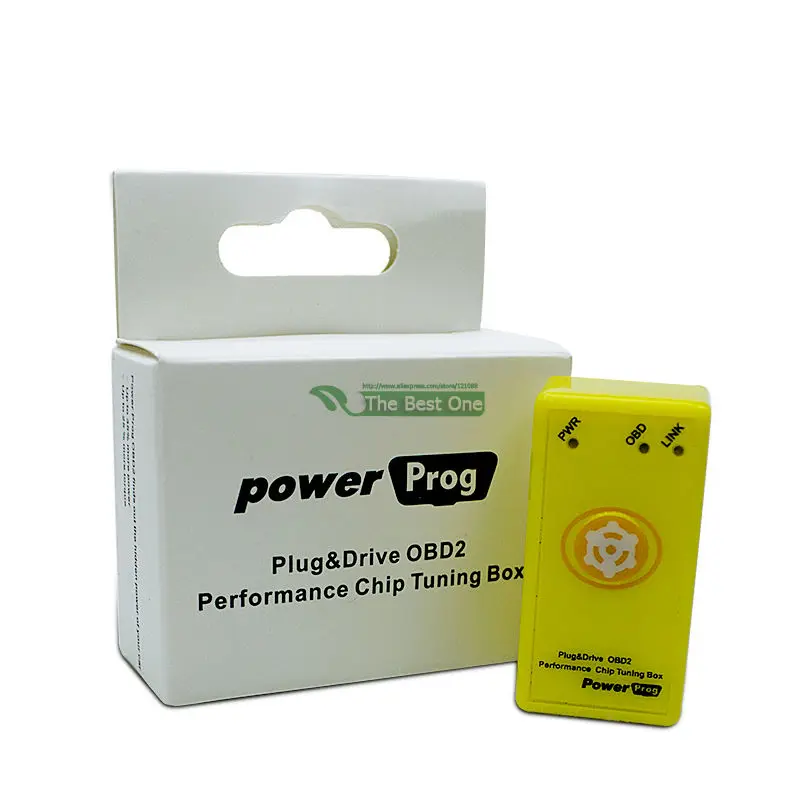 Новый дизайн с кнопкой сброса питания Prog OBD2 бензиновый автомобильный чип тюнинг