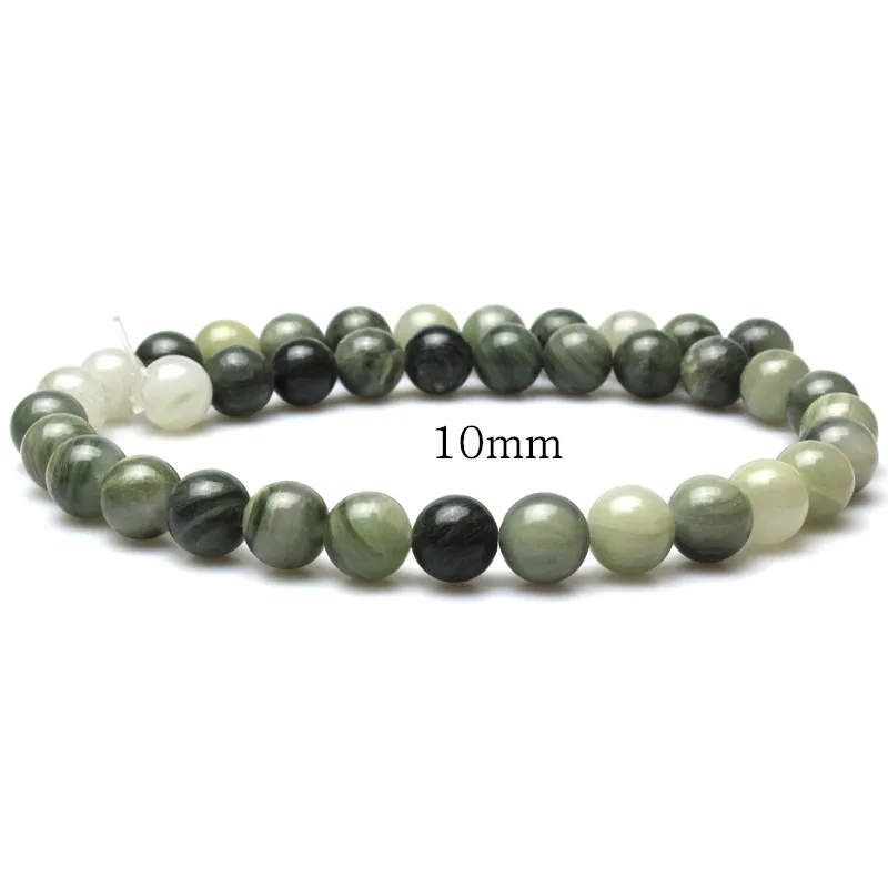 MJDCB Mixed Color Jad e Loose Beads Round4 6 8 10 12mm Energy Stone Bead Healing Power for Jewelry Making Free Shipping | Украшения и