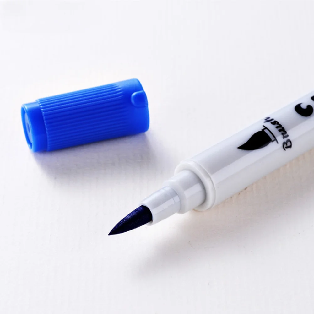 12 цветов набор акварельных кистей маркерная ручка с наконечником Fineliner для