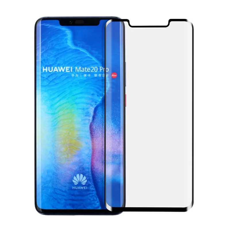 Закаленное стекло премиум класса для Huawei Mate 20 Pro защита экрана полное покрытие