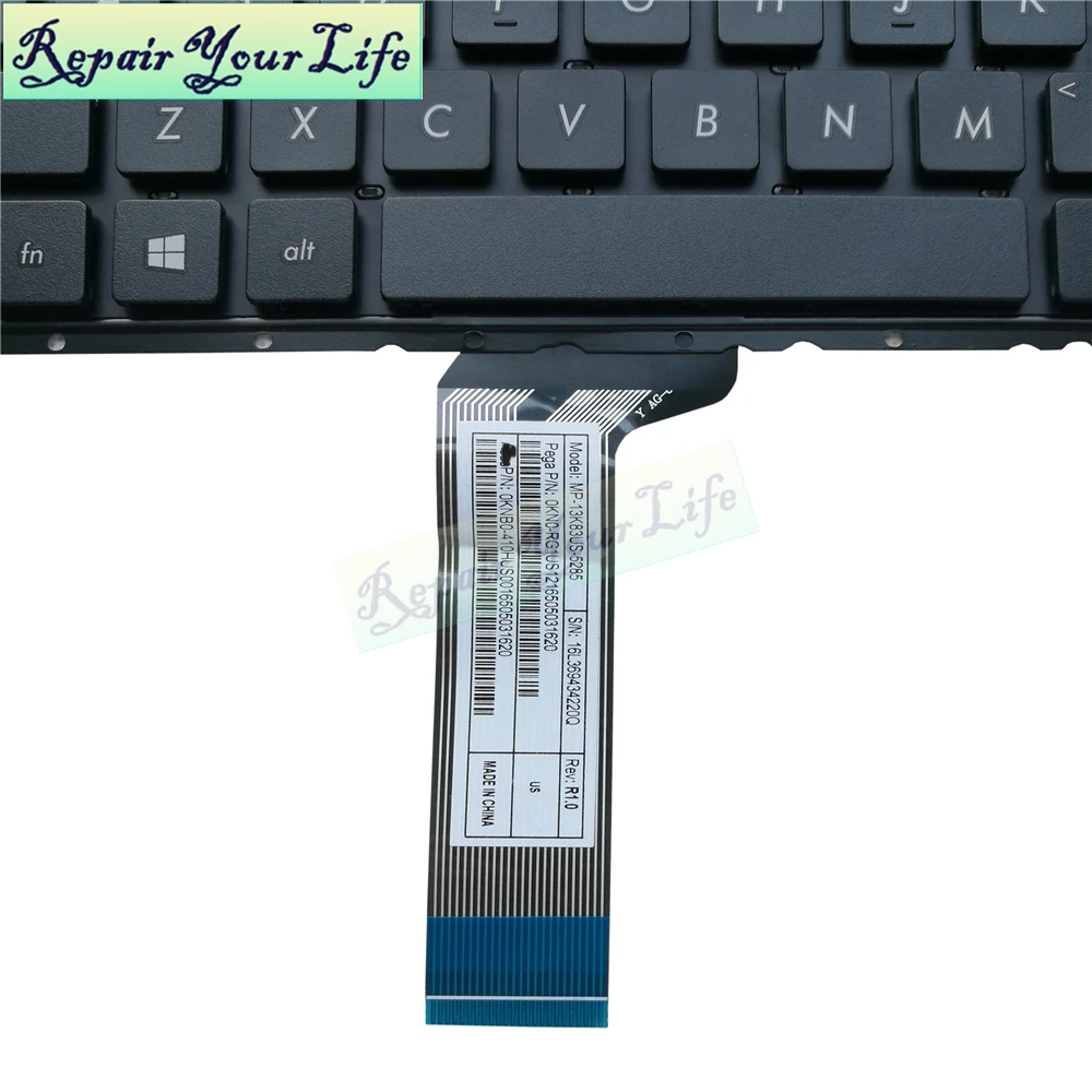 Клавиатура для ноутбука ASUS X451 X451C F401E X451E X452 X453 TP450LA TP450LD US|Клавиатуры замены| |
