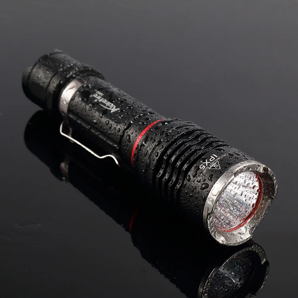AloneFire X960 USB удобный мощный светодиодный фонарик Перезаряжаемые факел usb велосипедная фара карманный светодиодный Масштабируемые светодиодные лампы для охоты